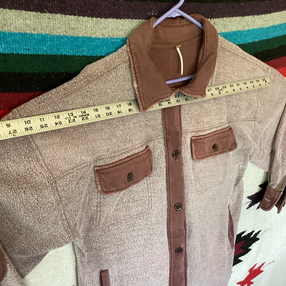 Free People Ruby Oversized Button Down Shacket - image 3